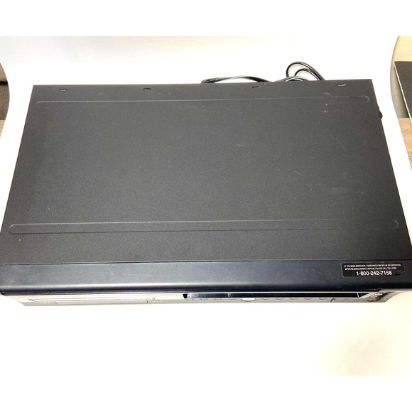 Symphonic DVD VCR Combo Hi-Fi Stereo VCR DVHS Player Model WF802 Videocassette - Picture 4 of 9